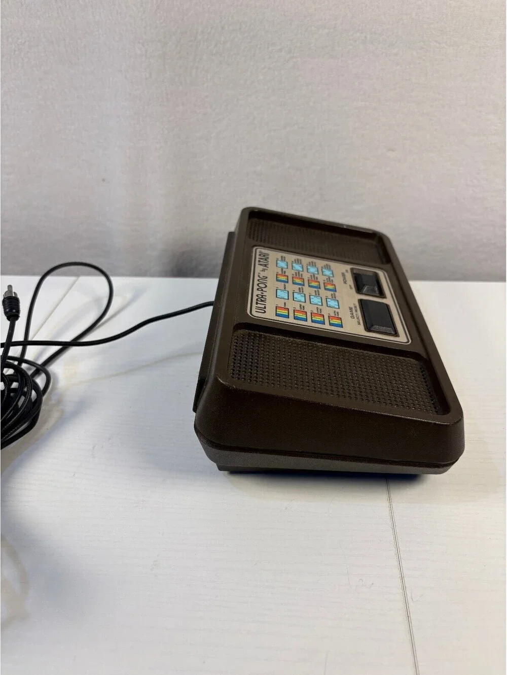 Vintage Atari Ultra-Pong Classic Electronic Game Console Tested - No Paddles